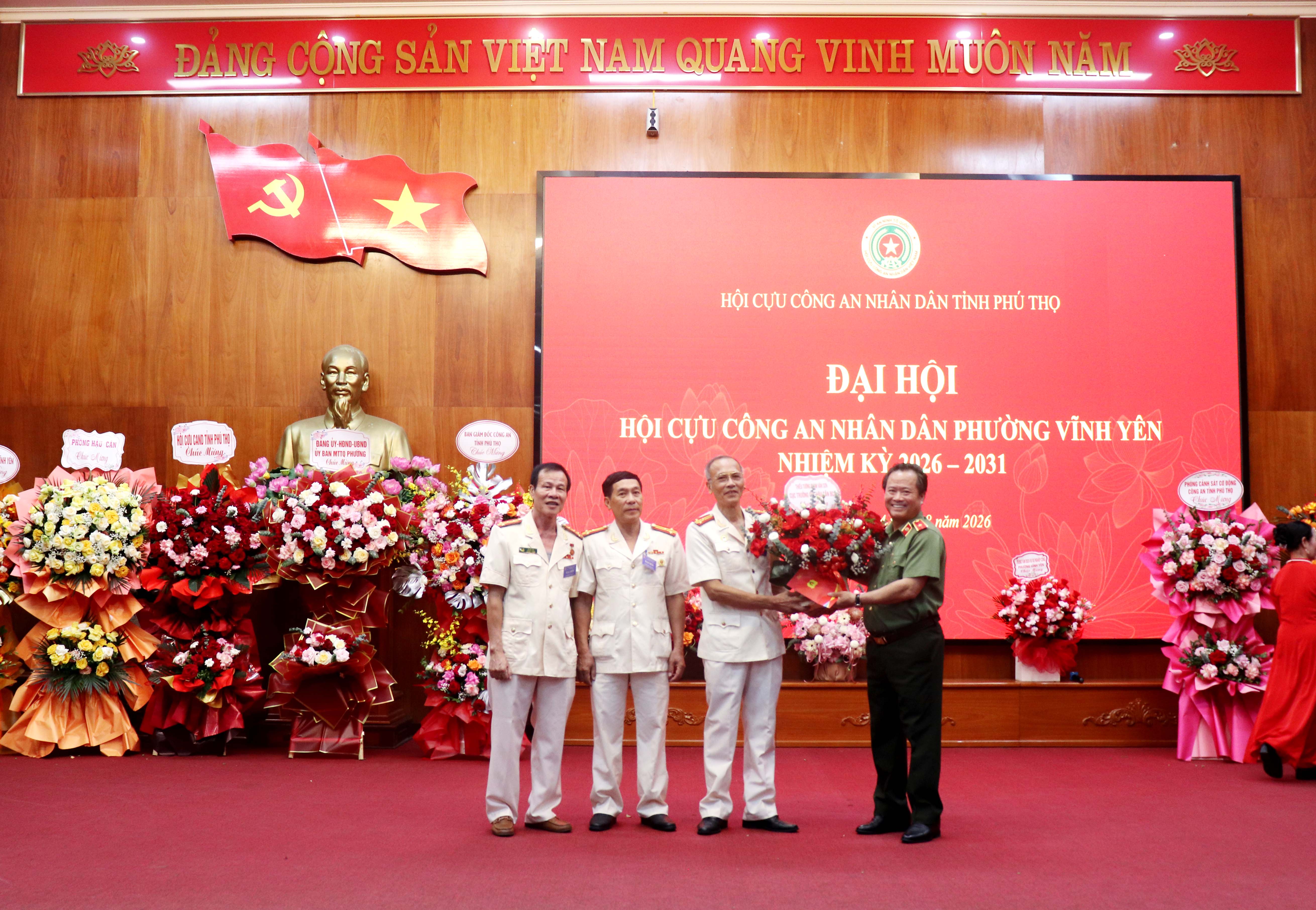 Phú Thọ: Thành lập Hội Cựu CAND phường Vĩnh Yên, nhiệm kỳ 2026 - 2031