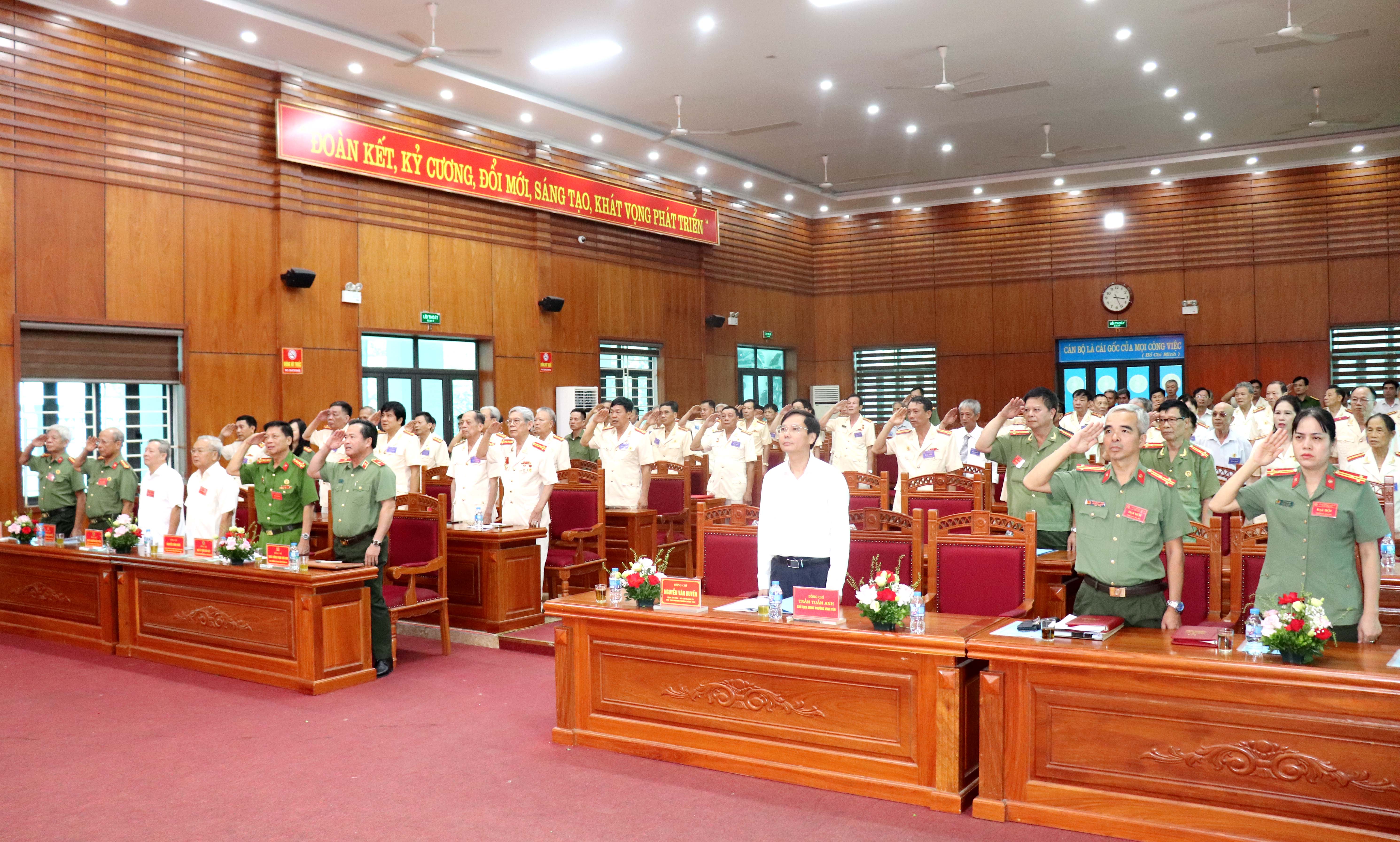 Phú Thọ: Thành lập Hội Cựu CAND phường Vĩnh Yên, nhiệm kỳ 2026 - 2031