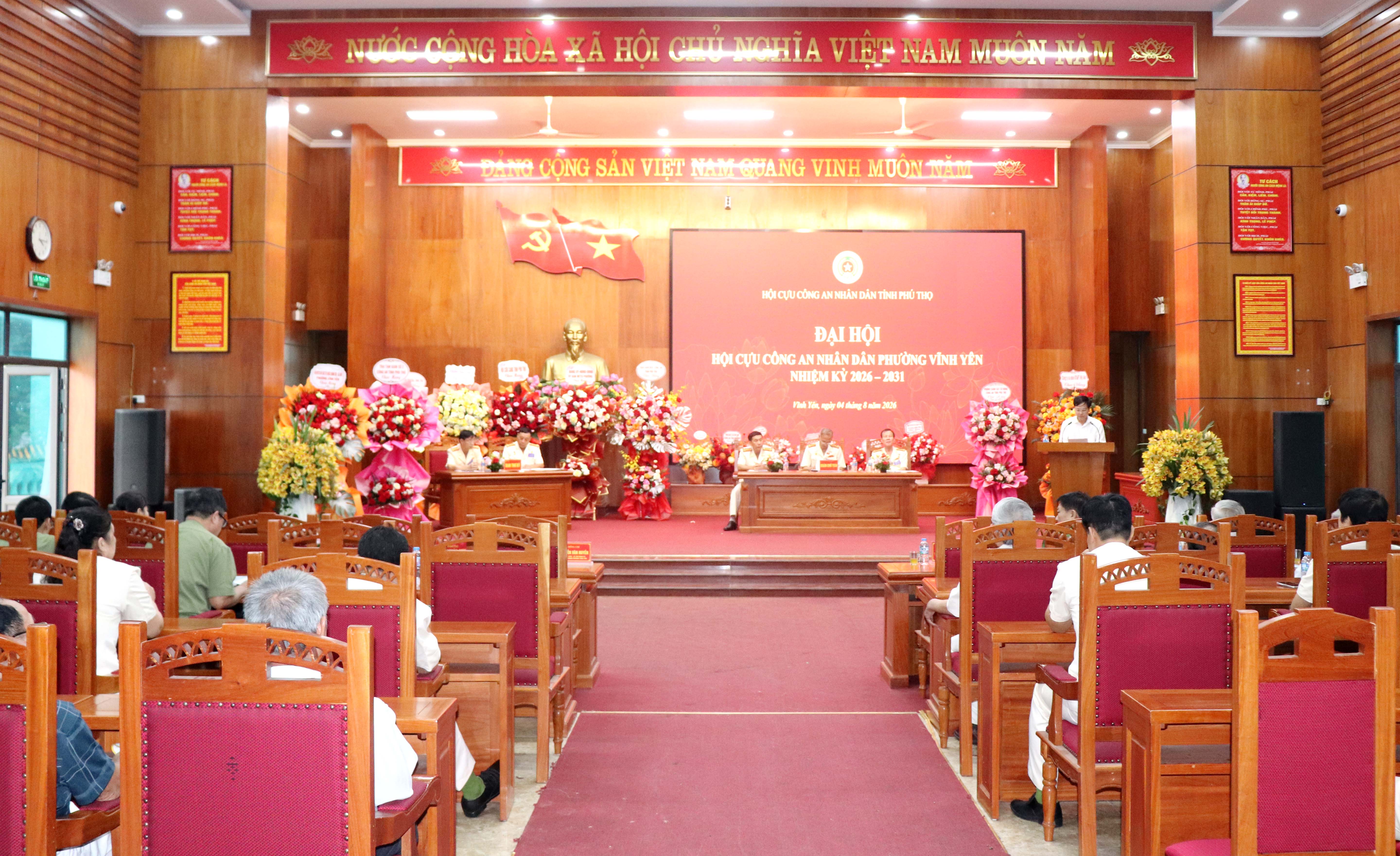 Phú Thọ: Thành lập Hội Cựu CAND phường Vĩnh Yên, nhiệm kỳ 2026 - 2031