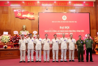 Phú Thọ: Thành lập Hội Cựu CAND phường Vĩnh Yên, nhiệm kỳ 2026 - 2031
