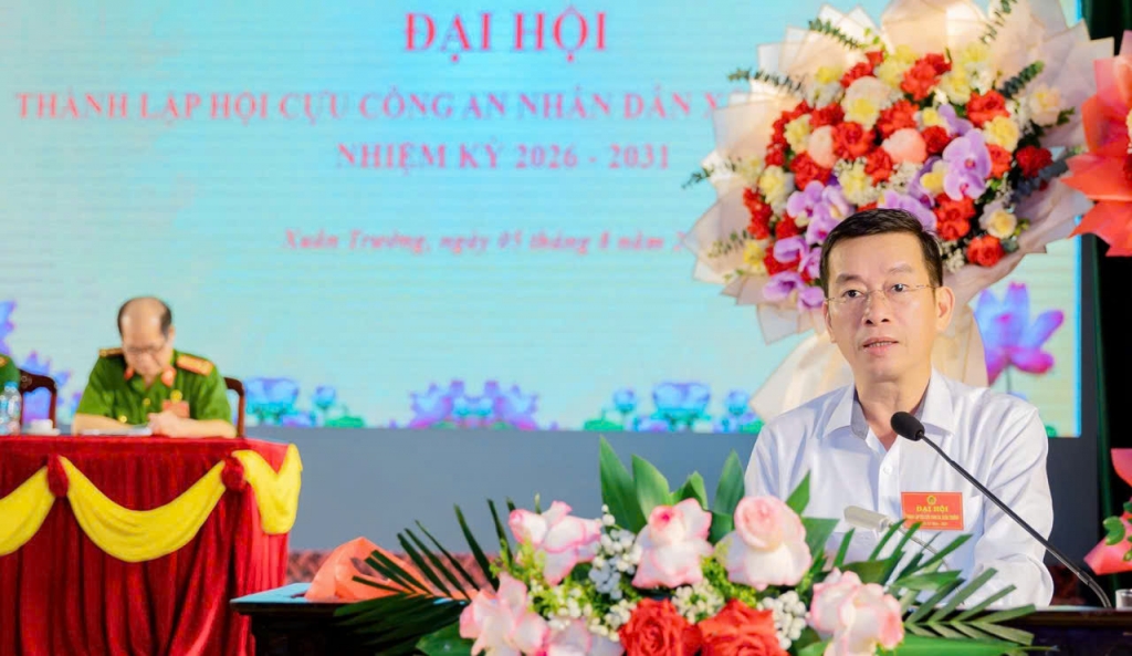Ninh Bình: Thành lập Hội Cựu CAND xã Xuân Trường, nhiệm kỳ 2026 - 2031