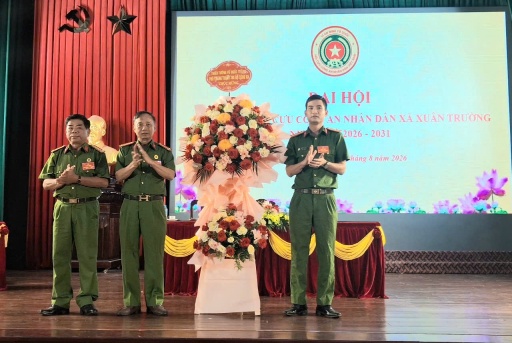 Ninh Bình: Thành lập Hội Cựu CAND xã Xuân Trường, nhiệm kỳ 2026 - 2031