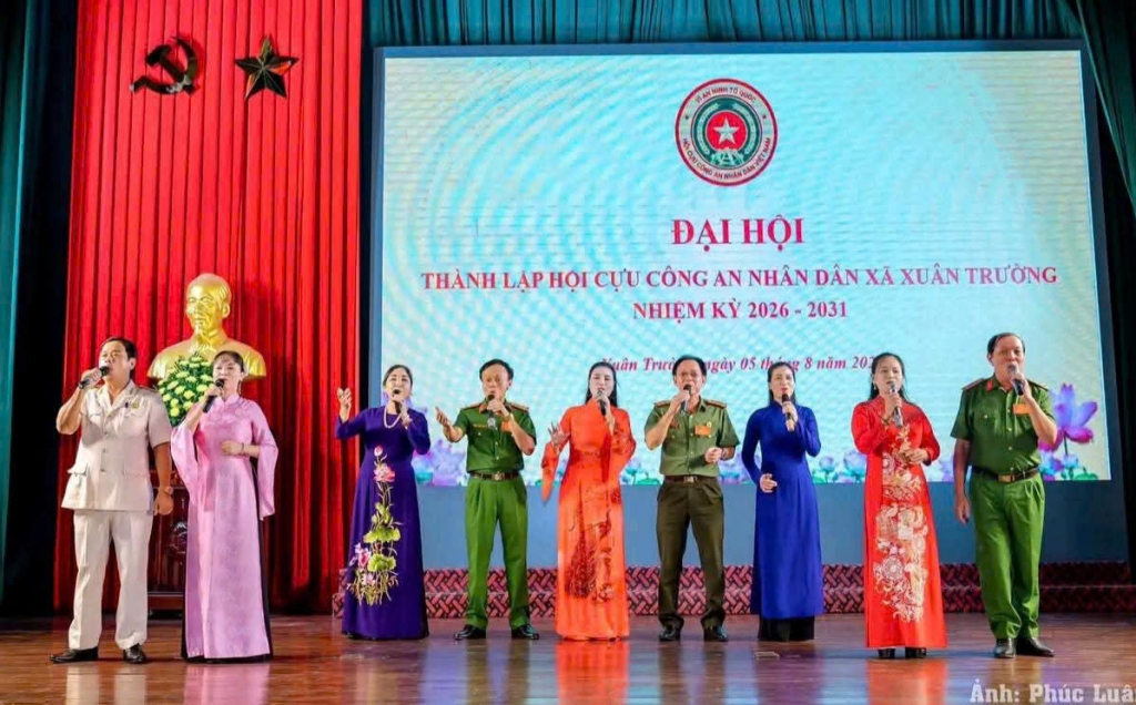 Ninh Bình: Thành lập Hội Cựu CAND xã Xuân Trường, nhiệm kỳ 2026 - 2031