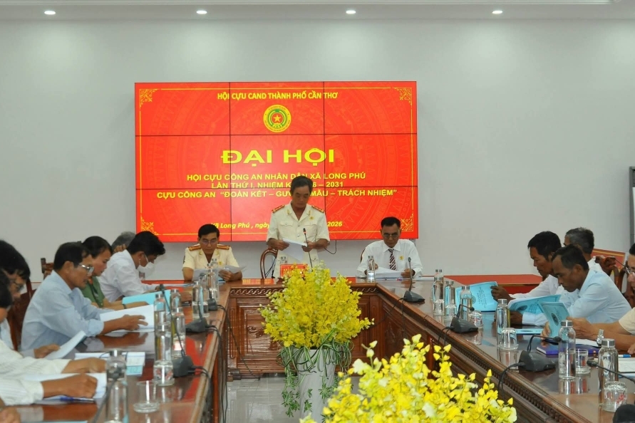 Cần Thơ: Thành lập Hội Cựu CAND xã Long Phú, nhiệm kỳ 2026 - 2031