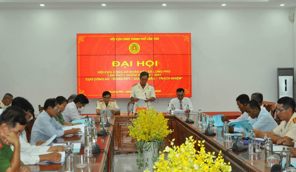 Cần Thơ: Thành lập Hội Cựu CAND xã Long Phú, nhiệm kỳ 2026 - 2031