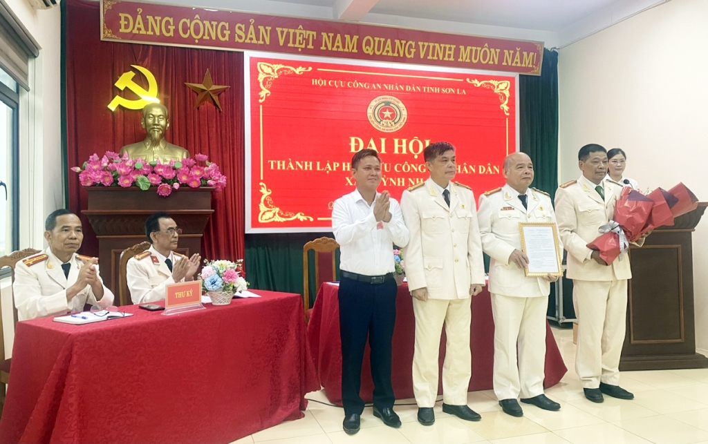 Sơn La: Thành lập Hội Cựu CAND xã Quỳnh Nhai, nhiệm kỳ 2026 - 2031