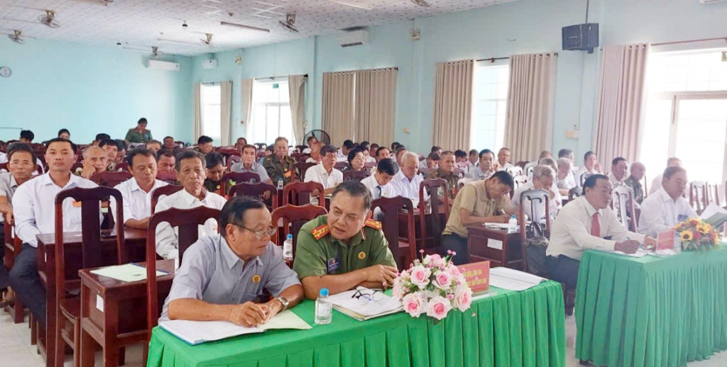 Vĩnh Long: Thành lập Hội Cựu CAND xã Hiệp Mỹ, nhiệm kỳ 2026 - 2031