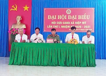 Vĩnh Long: Thành lập Hội Cựu CAND xã Hiệp Mỹ, nhiệm kỳ 2026 - 2031