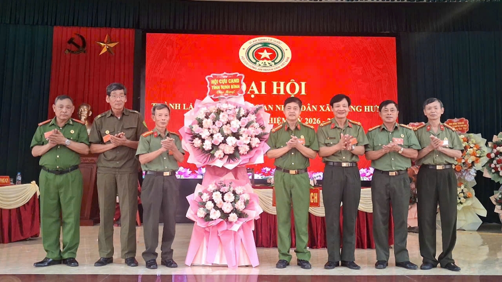 Ninh Bình: Thành lập Hội Cựu CAND xã Quang Hưng, nhiệm kỳ 2026 - 2031