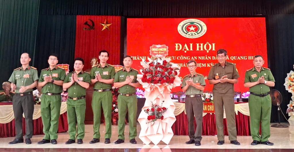 Ninh Bình: Thành lập Hội Cựu CAND xã Quang Hưng, nhiệm kỳ 2026 - 2031