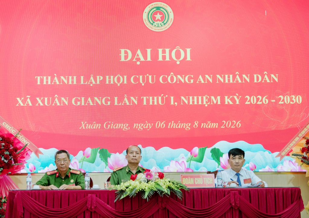 Ninh Bình: Thành lập Hội Cựu CAND xã Xuân Giang, nhiệm kỳ 2026 - 2030