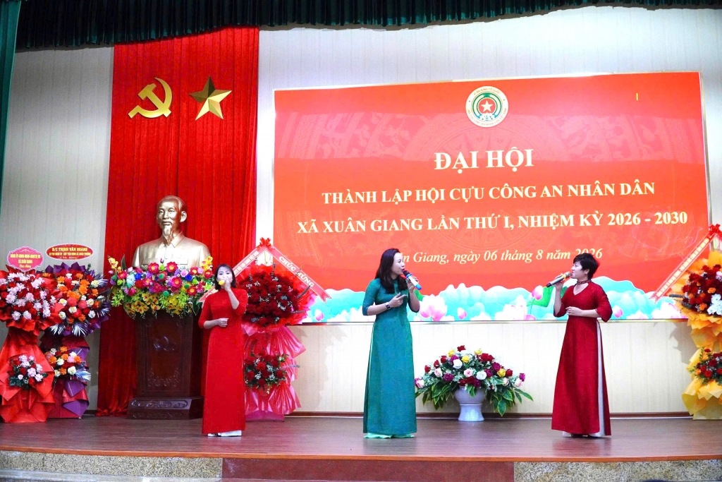 Ninh Bình: Thành lập Hội Cựu CAND xã Xuân Giang, nhiệm kỳ 2026   2030