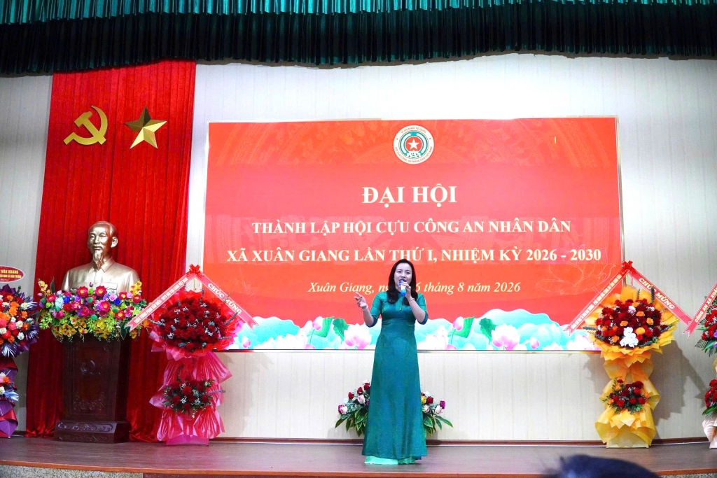 Ninh Bình: Thành lập Hội Cựu CAND xã Xuân Giang, nhiệm kỳ 2026   2030