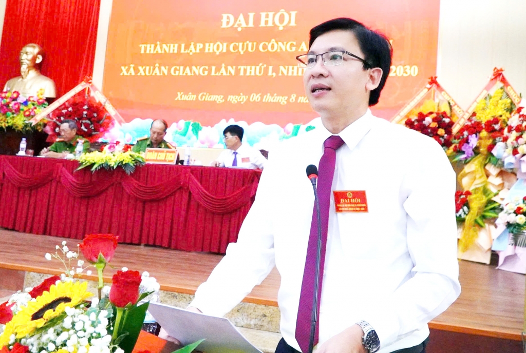 Ninh Bình: Thành lập Hội Cựu CAND xã Xuân Giang, nhiệm kỳ 2026   2030