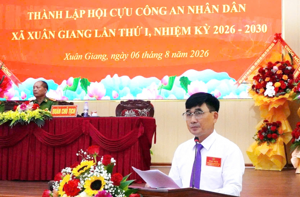 Ninh Bình: Thành lập Hội Cựu CAND xã Xuân Giang, nhiệm kỳ 2026   2030