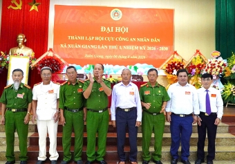 Ninh Bình: Thành lập Hội Cựu CAND xã Xuân Giang, nhiệm kỳ 2026 - 2030