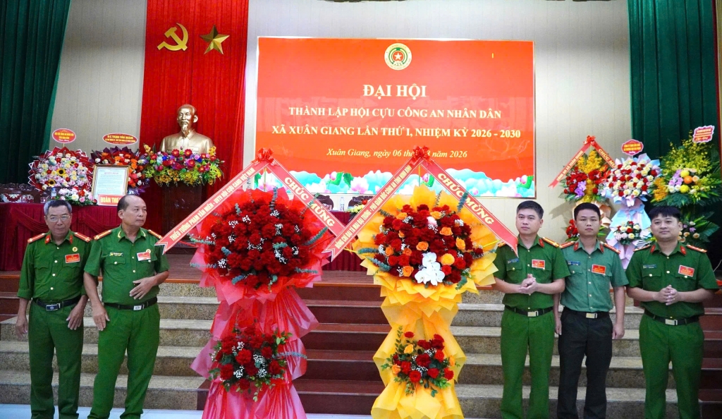 Ninh Bình: Thành lập Hội Cựu CAND xã Xuân Giang, nhiệm kỳ 2026   2030
