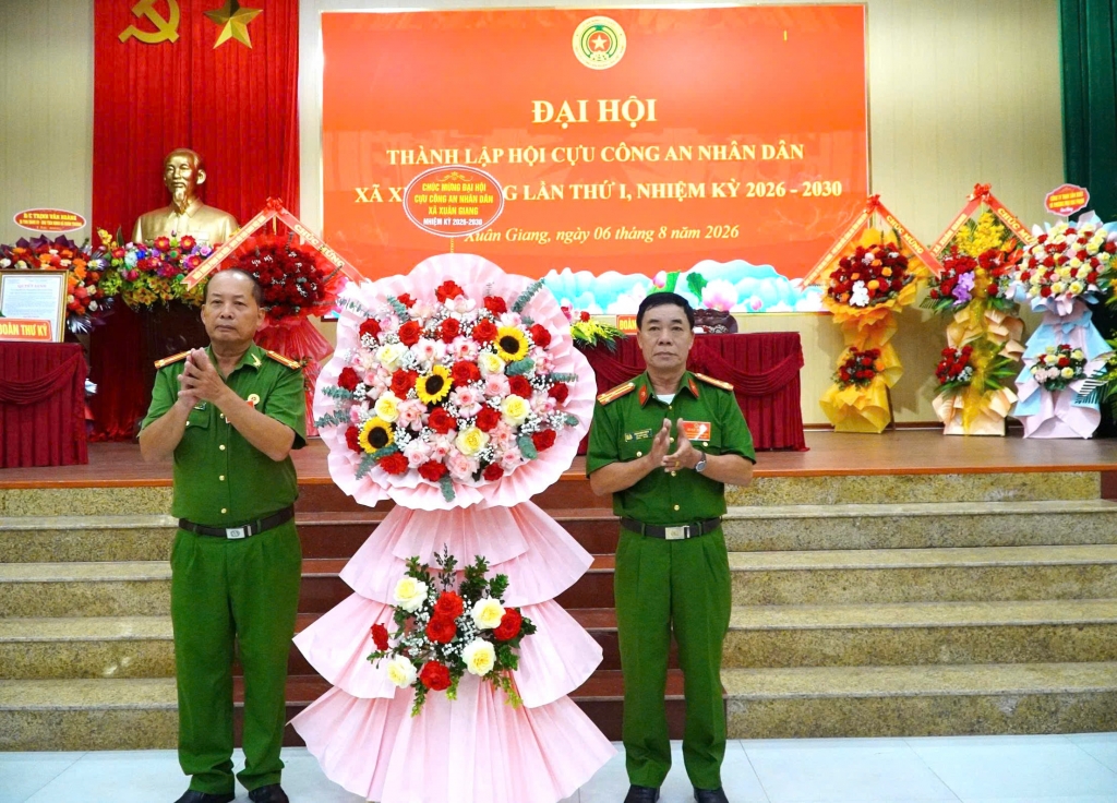 Ninh Bình: Thành lập Hội Cựu CAND xã Xuân Giang, nhiệm kỳ 2026   2030