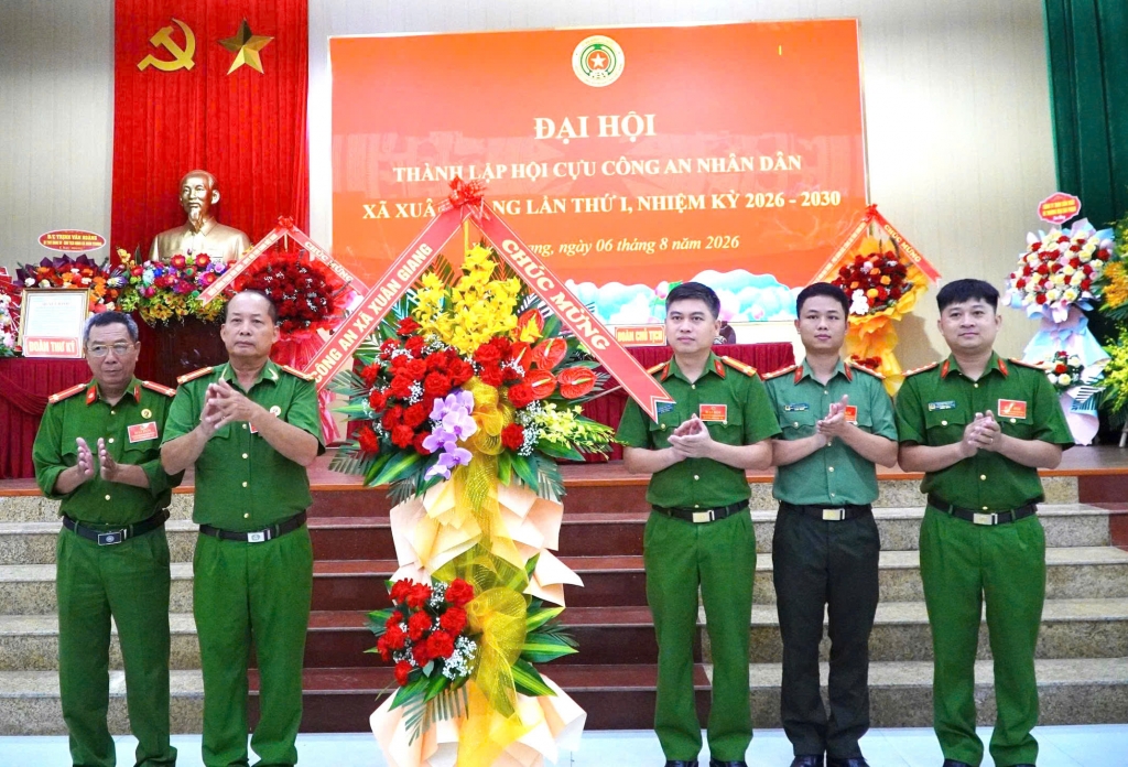 Ninh Bình: Thành lập Hội Cựu CAND xã Xuân Giang, nhiệm kỳ 2026   2030