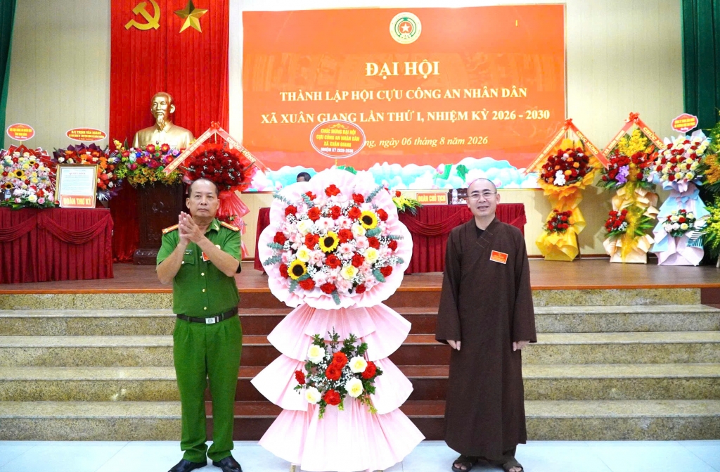 Ninh Bình: Thành lập Hội Cựu CAND xã Xuân Giang, nhiệm kỳ 2026   2030