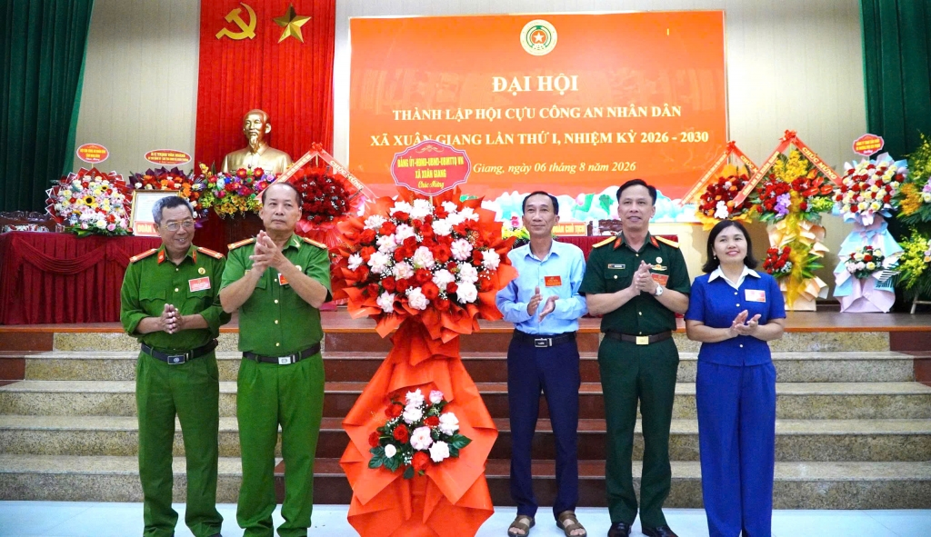 Ninh Bình: Thành lập Hội Cựu CAND xã Xuân Giang, nhiệm kỳ 2026   2030