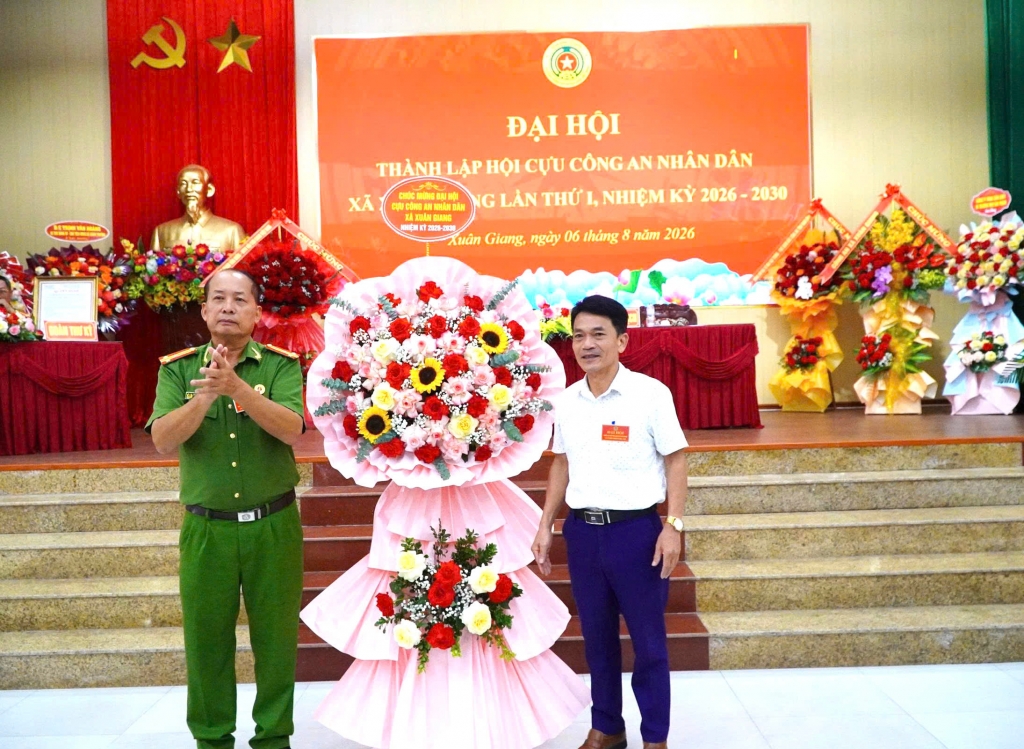 Ninh Bình: Thành lập Hội Cựu CAND xã Xuân Giang, nhiệm kỳ 2026   2030
