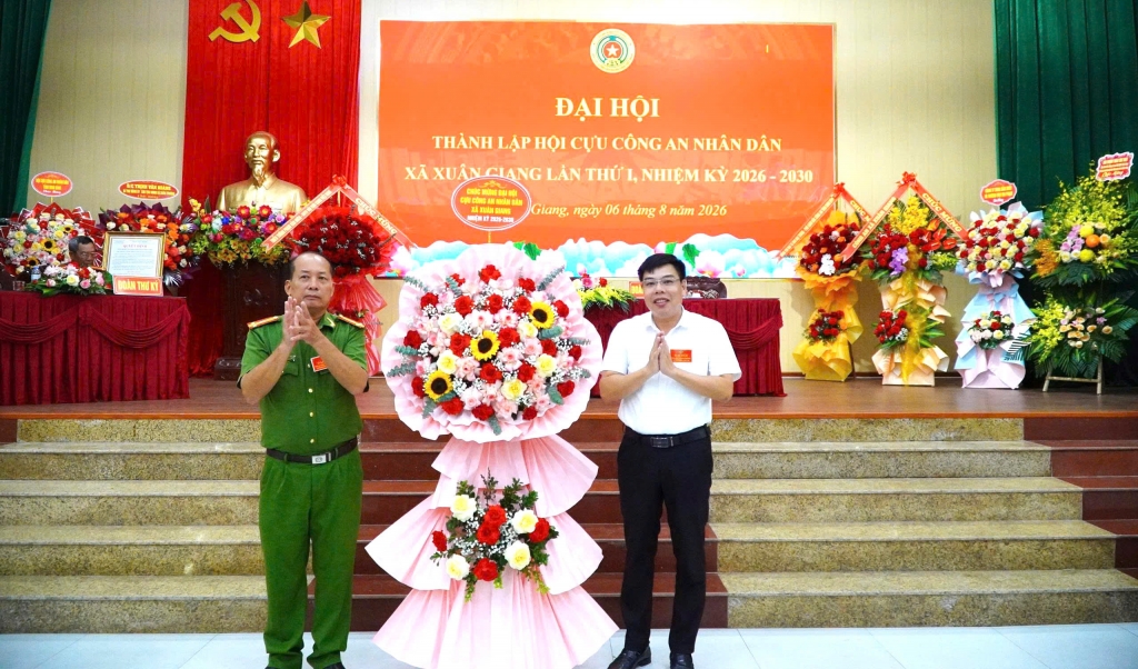 Ninh Bình: Thành lập Hội Cựu CAND xã Xuân Giang, nhiệm kỳ 2026   2030