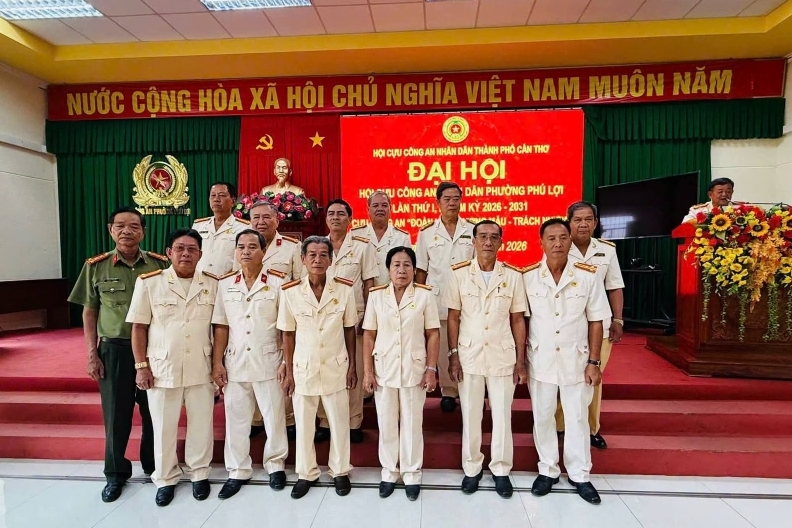 Cần Thơ: Thành lập Hội Cựu CAND phường Phú Lợi, nhiệm kỳ 2026 - 2031