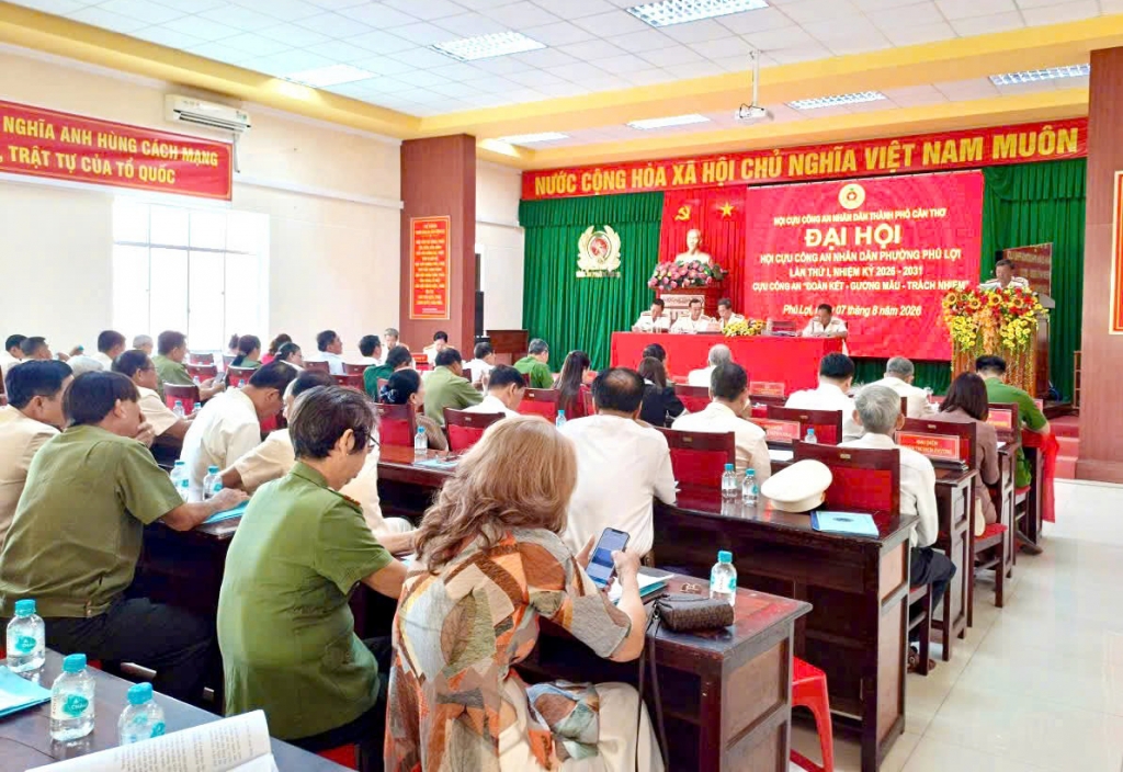 Cần Thơ: Thành lập Hội Cựu CAND phường Phú Lợi, nhiệm kỳ 2026 - 2031