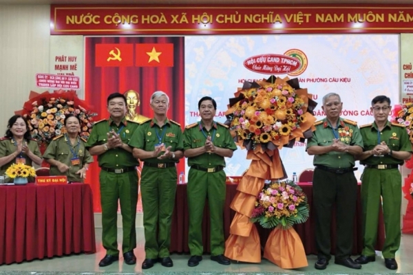 TP.HCM: Thành lập Hội Cựu CAND phường Cầu Kiệu, nhiệm kỳ 2026 - 2031