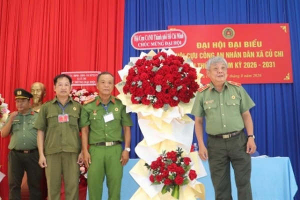 TP.HCM: Thành lập Hội Cựu CAND xã Củ Chi, nhiệm kỳ 2026 - 2031