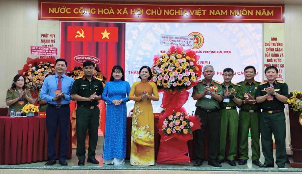 TP.HCM: Thành lập Hội Cựu CAND phường Cầu Kiệu, nhiệm kỳ 2026 - 2031