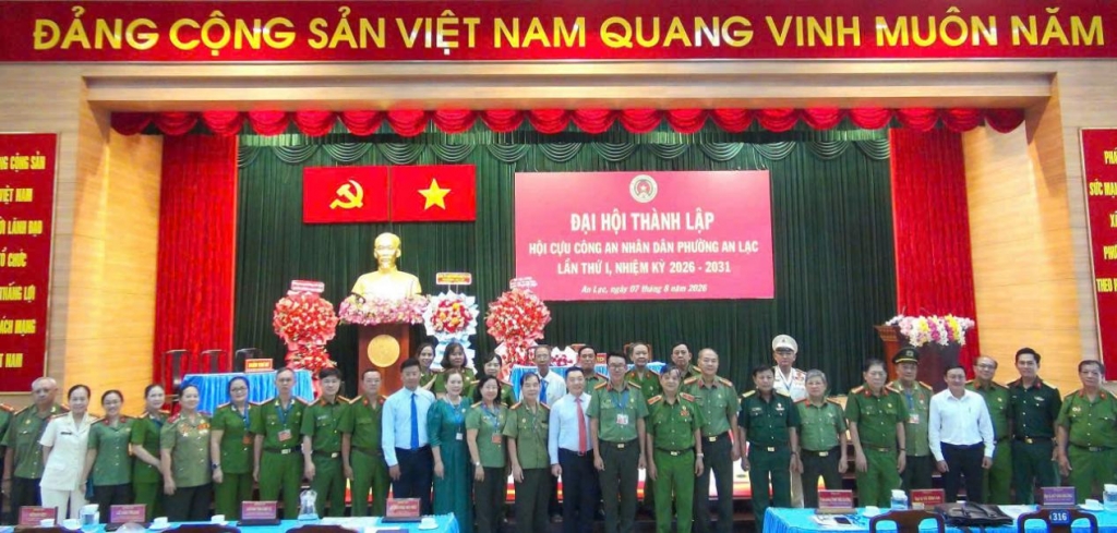 TP.HCM: Thành lập Hội Cựu CAND phường An Lạc, nhiệm kỳ 2026 - 2031