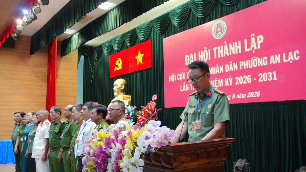 TP.HCM: Thành lập Hội Cựu CAND phường An Lạc, nhiệm kỳ 2026 - 2031