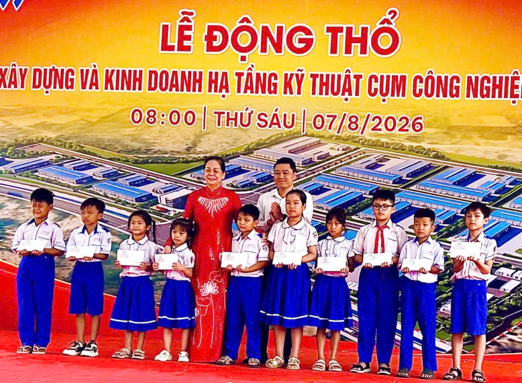 Động thổ Dự án Cụm công nghiệp Hóc Bợm mở rộng tại xã Tây Sơn, tỉnh Gia Lai