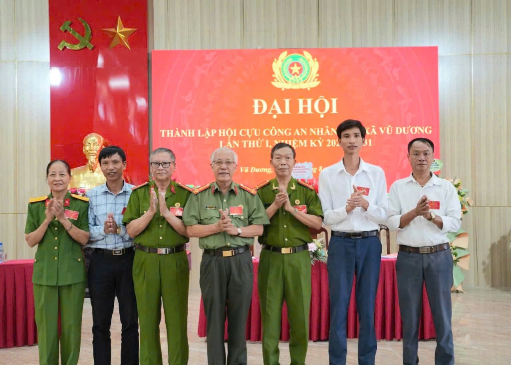 Ninh Bình: Thành lập Hội Cựu CAND xã Vũ Dương, nhiệm kỳ 2026 - 2031