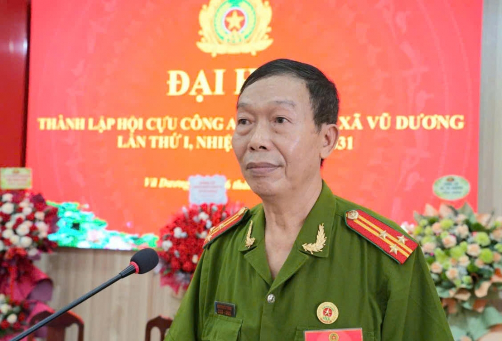 Ninh Bình: Thành lập Hội Cựu CAND xã Vũ Dương, nhiệm kỳ 2026 - 2031