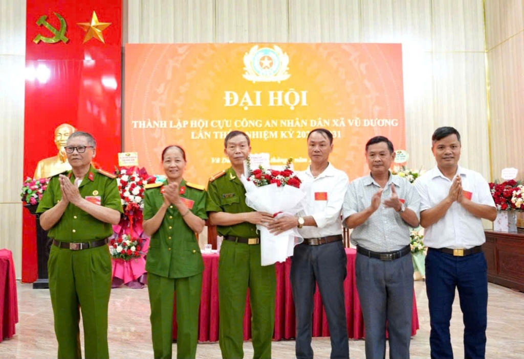 Ninh Bình: Thành lập Hội Cựu CAND xã Vũ Dương, nhiệm kỳ 2026 - 2031
