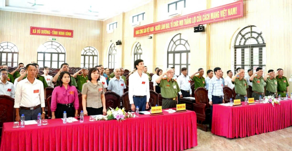Ninh Bình: Thành lập Hội Cựu CAND xã Vũ Dương, nhiệm kỳ 2026 - 2031