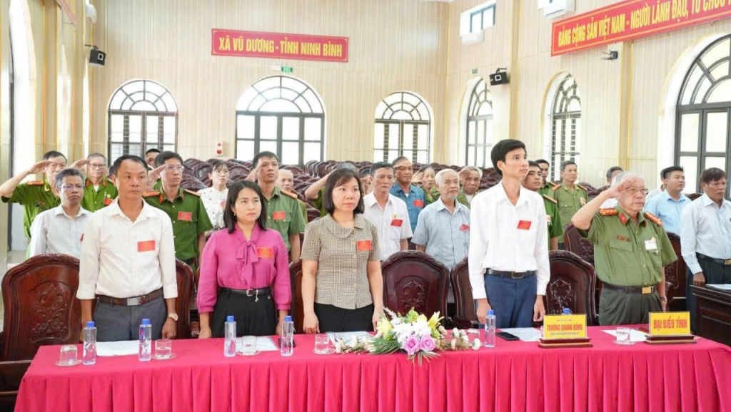 Ninh Bình: Thành lập Hội Cựu CAND xã Vũ Dương, nhiệm kỳ 2026 - 2031