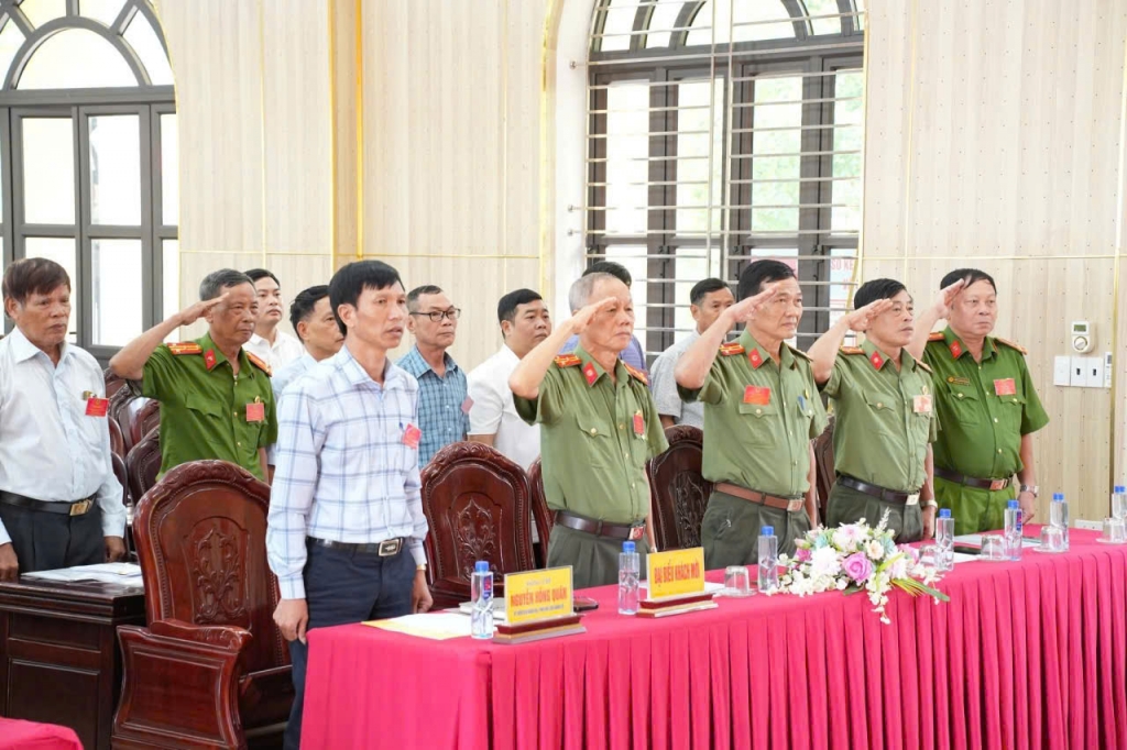 Ninh Bình: Thành lập Hội Cựu CAND xã Vũ Dương, nhiệm kỳ 2026 - 2031