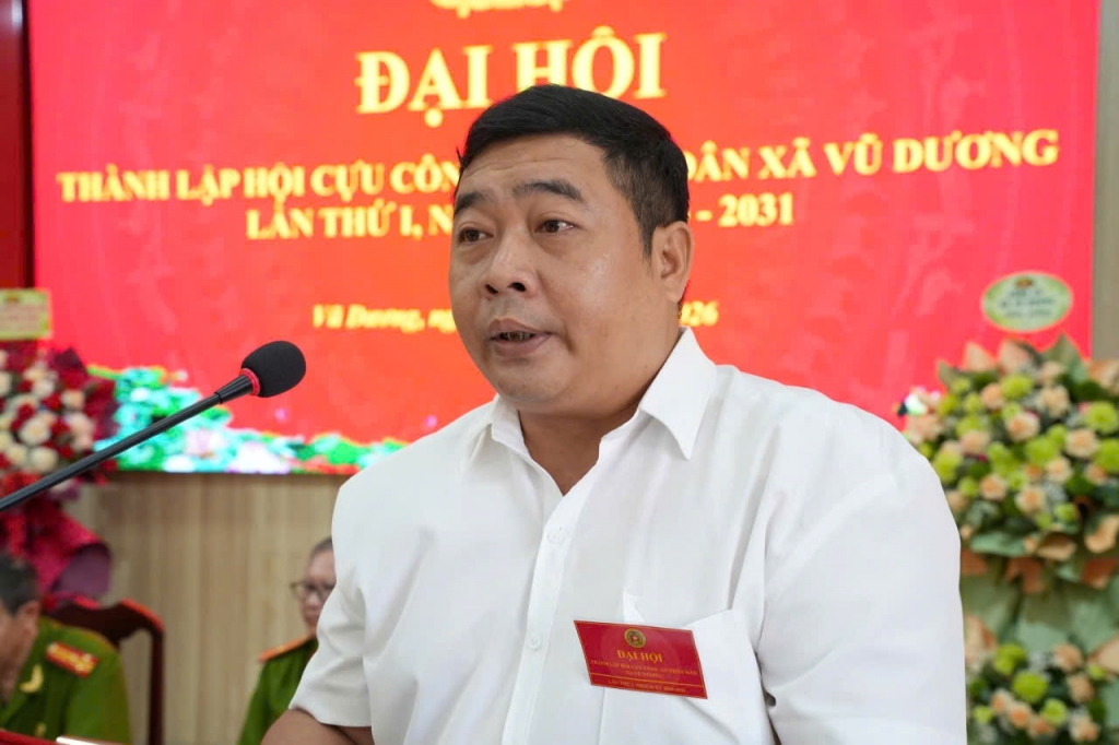 Ninh Bình: Thành lập Hội Cựu CAND xã Vũ Dương, nhiệm kỳ 2026 - 2031