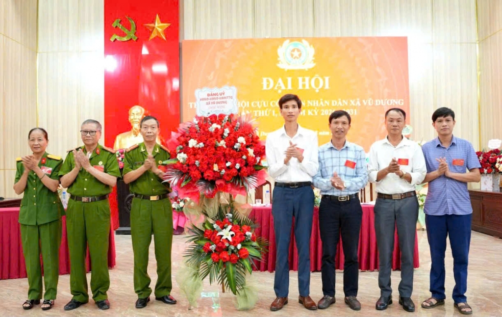 Ninh Bình: Thành lập Hội Cựu CAND xã Vũ Dương, nhiệm kỳ 2026 - 2031