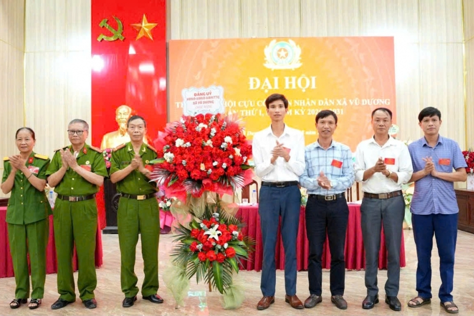 Ninh Bình: Thành lập Hội Cựu CAND xã Vũ Dương, nhiệm kỳ 2026 - 2031