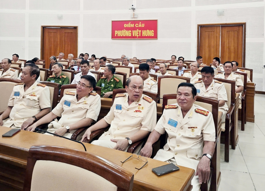 Hà Nội: Thành lập Hội Cựu CAND phường Việt Hưng, nhiệm kỳ 2026   2031