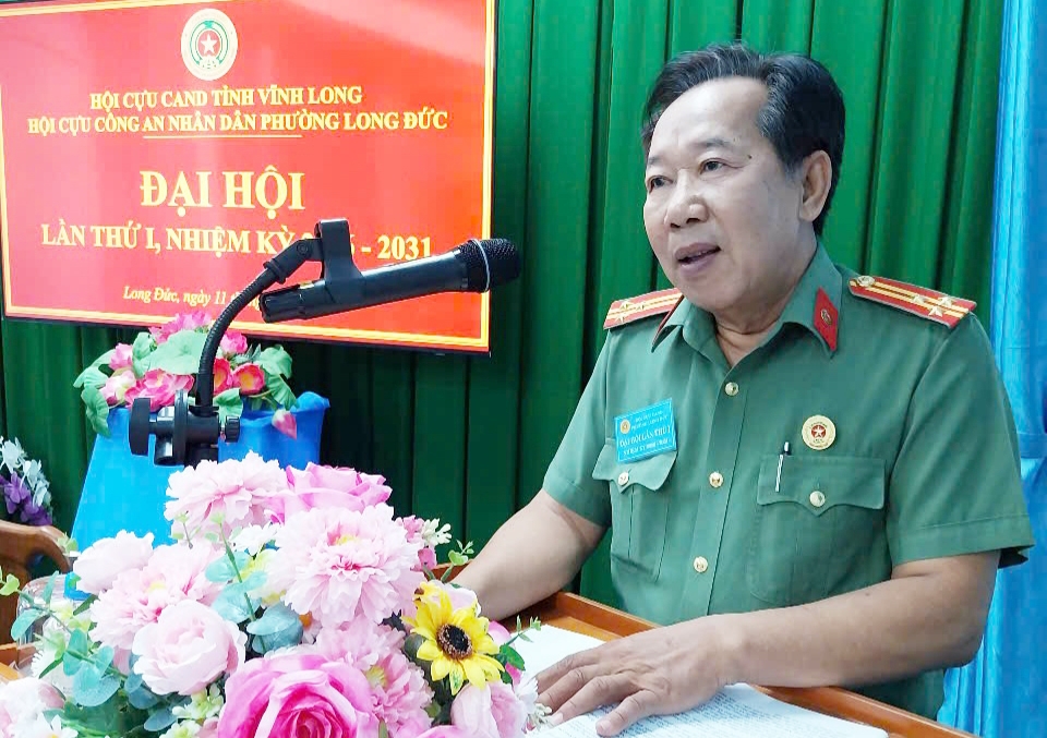 Vĩnh Long: Thành lập Hội Cựu CAND phường Long Đức, nhiệm kỳ 2026 - 2031
