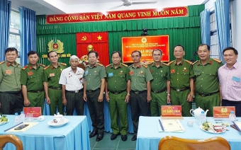 Vĩnh Long: Thành lập Hội Cựu CAND phường Long Đức, nhiệm kỳ 2026 - 2031