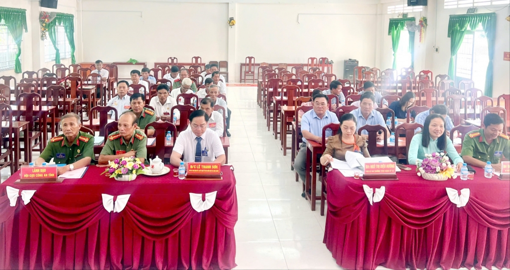 Vĩnh Long: Thành lập Hội Cựu CAND xã Hàm Giang, nhiệm kỳ 2026 - 2031