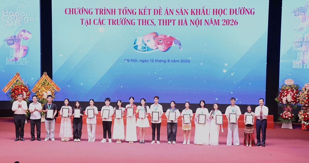 Nhân rộng giáo dục nghệ thuật trong trường học qua sân khấu học đường
