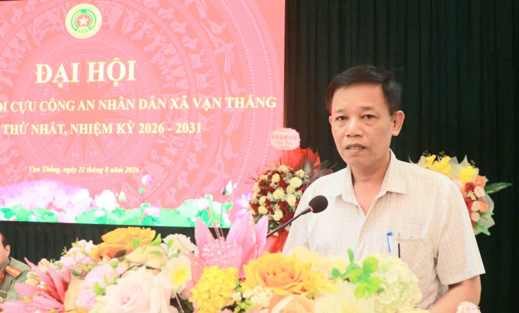 Ninh Bình: Thành lập Hội Cựu CAND xã Vạn Thắng, nhiệm kỳ 2026 - 2031